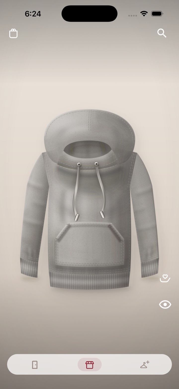 The Community Closet app screen: browse the catalog